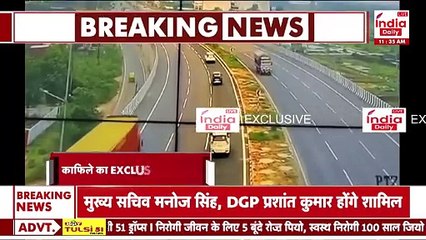 Hathras Stampede: 'साकार हरि' के काफिले का Exclusive वीडियो, हादसे के बाद का बताया जा रहा है वीडियो