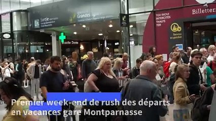 Premiers départs en vacances en pleines législatives