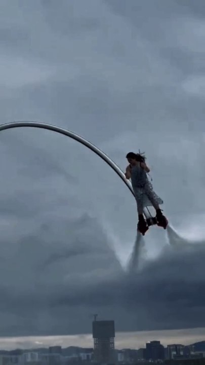 Water flying
