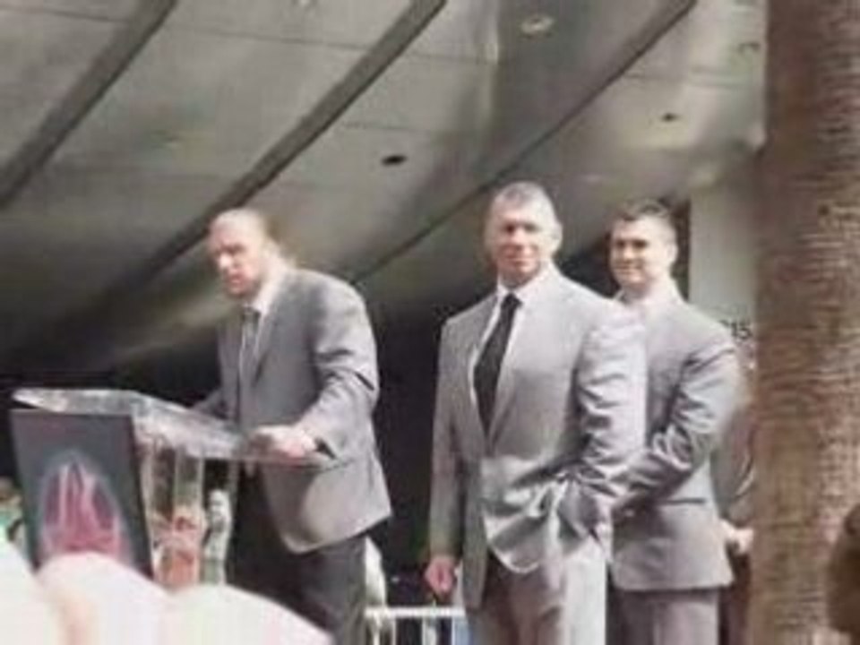 Triple H speech