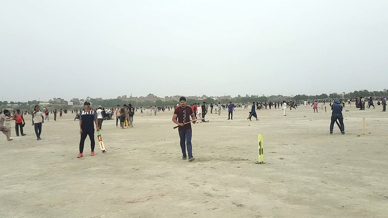Shahzaib & Bilal Tape Ball Cricket Batting