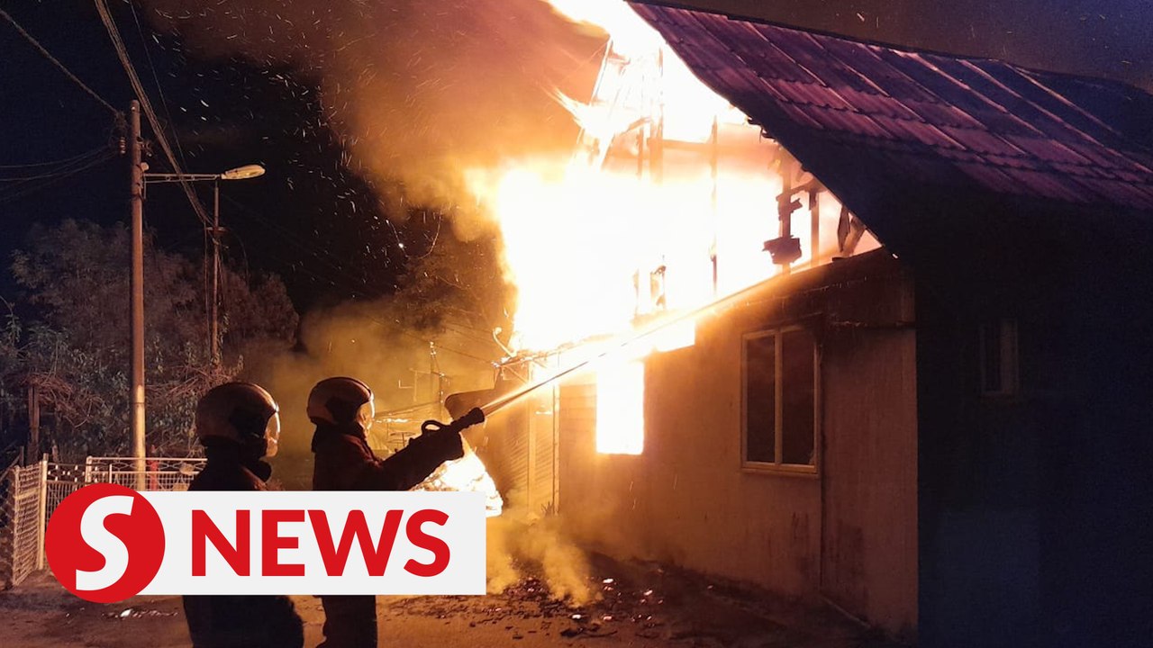Four houses in Jelutong razed in early morning...