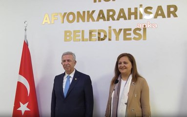 Mansur Yavaş’tan Burcu Köksal’a ziyaret: “Ankara ve Afyonkarahisar kardeş belediye olacak''