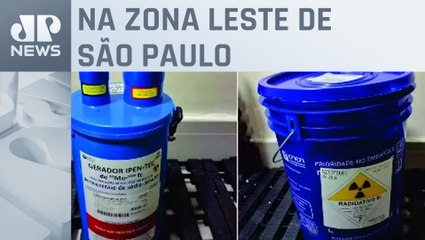 Parte dos produtos radioativos furtados é encontrada na capital paulista