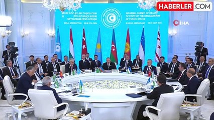 Azerbaycan Cumhurbaşkanı Aliyev: "21. yüzyıl, Türk dünyasının gelişme yüzyılı olmalıdır"TDT Devlet Başkanları Gayriresmi Zirvesi başladı