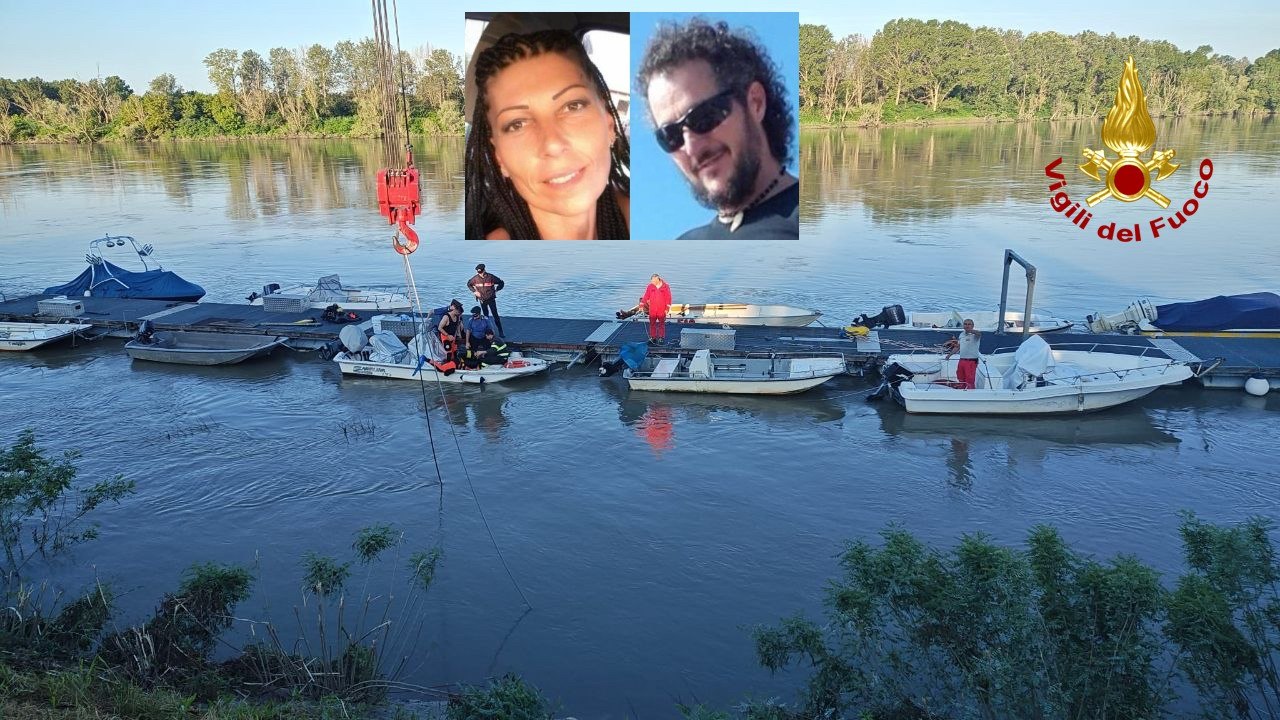 Auto si inabissa nel Po, morti ex coniugi: spunta ipotesi dell'omicidio-suicidio (06.07.24)