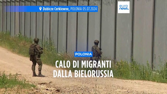 Polonia: Dimezzati i migranti irregolari provenienti dalla Bielorussia