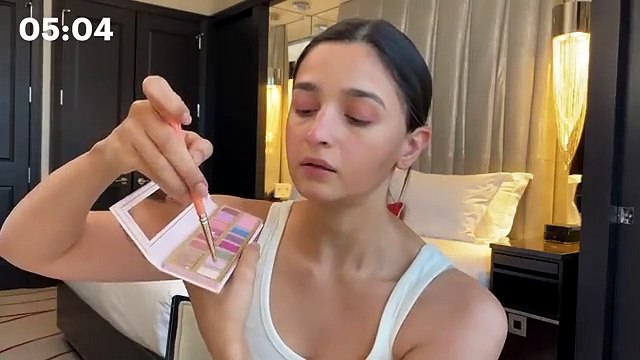 Alia Bhatt's 10-Minute No Foundation Makeup Routine | Allure