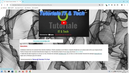 Instalare Ubuntu Desktop
