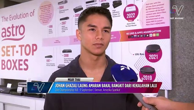 Johan Ghazali laung amaran bakal bangkit daripada kekalahan lalu