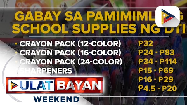 Ilang mamimili, dumagsa na sa Divisoria para mamakyaw ng murang school supplies