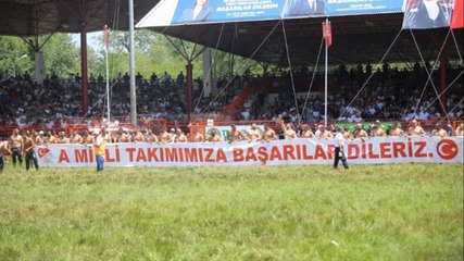 Başpehlivanlardan milli takıma destek ve "Bozkurt" tepkisi