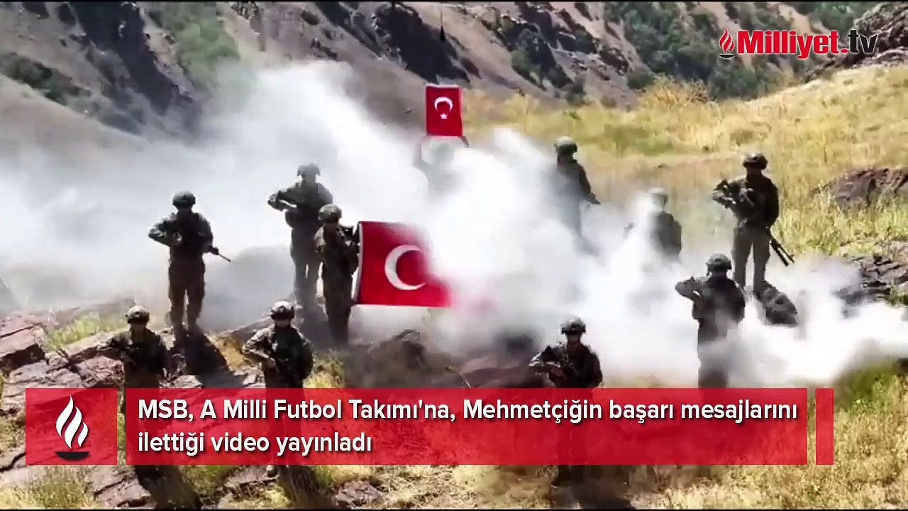 MSB'den A Milli Futbol Takımı'na destek: Milli ruh, milli güç