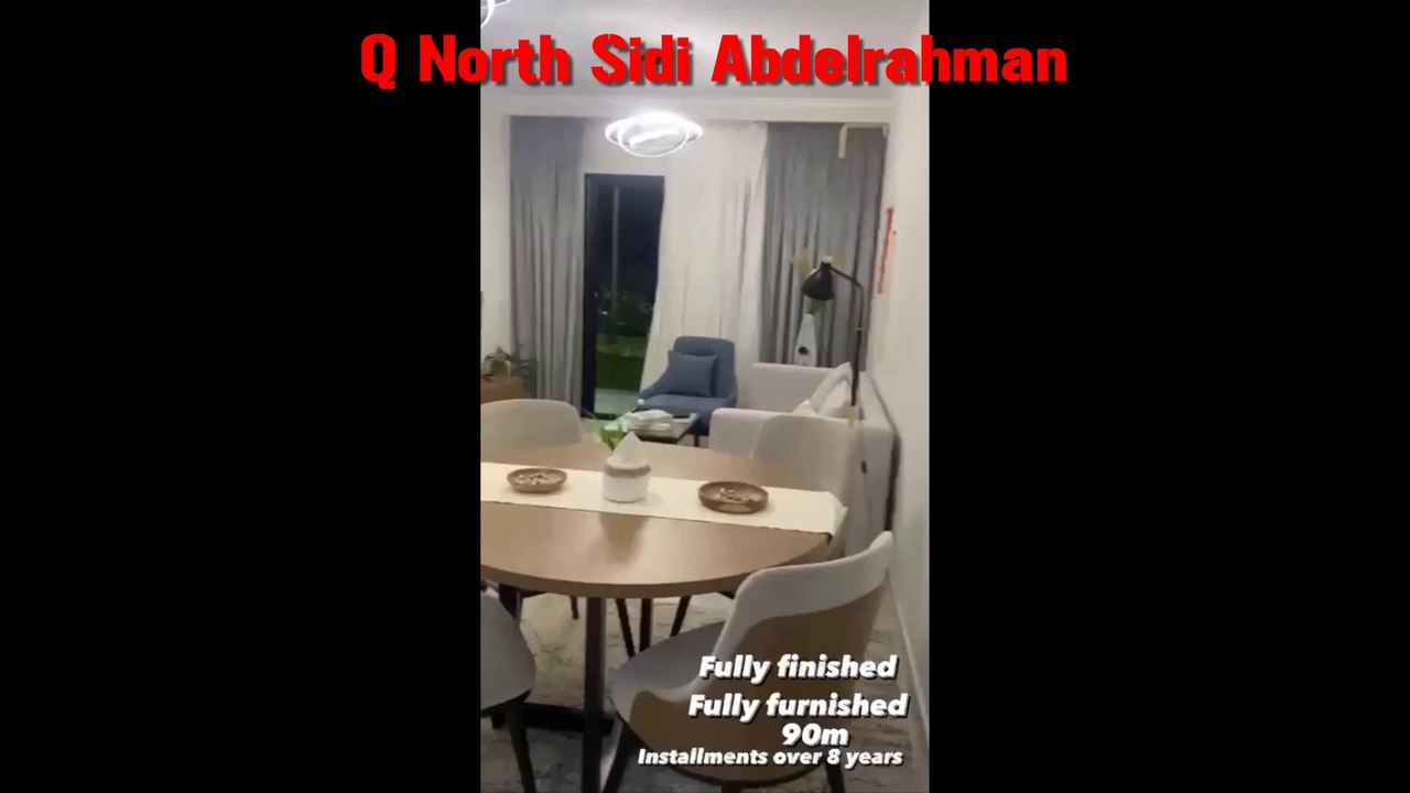شاليهك بالتقسيط في الساحل الشمالي في كيو سيدي عبد الرحمن Q North Sidi Abdelrahman