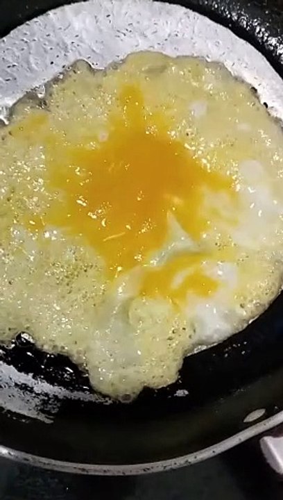 Egg  fry in Pan 