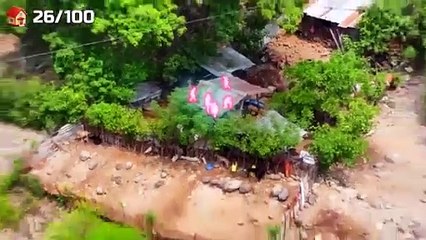 I built 100 houses and gave them away!