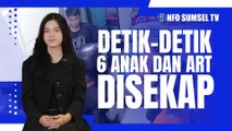 Pura-pura Kehujanan! Detik-detik Video 6 Anak dan ART Disekap Pria Berhelem Hitam Bikin Merinding