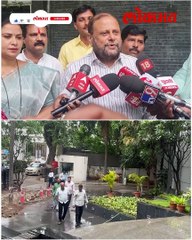 सकाळपासून शरद पवार ॲक्टिव्ह मोडवर; राज्यभरातील कार्यकर्त्यांची निवासस्थानी गर्दी.-