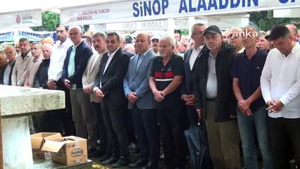 CHP'li eski Belediye Başkanı Baki Ergül, son yolculuğuna uğurlandı