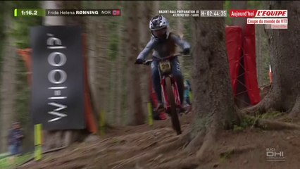 Le replay de la descente dames aux Gets - VTT - Coupe du monde