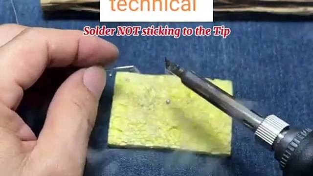 The mistake of doing this with a soldering iron. The real way to clean soldering