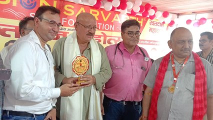 शाहदरा में रक्तदान शिविर का आयोजन, फ‍िल्‍म अभ‍िनेता अरूण बख्‍शी ने लोगों का बढ़ाया हौसला