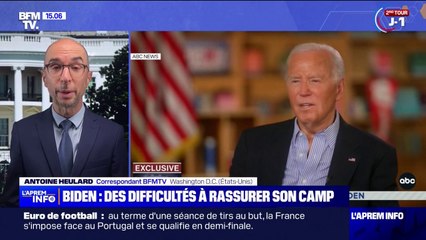 États-Unis: le camp démocrate peu rassuré par les explications de Joe Biden sur sa mauvaise prestation lors du débat face à Donald Trump