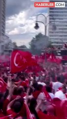 Görüntüler görmeye değer! Dışarısı böylese akşam stat nasıl olur?