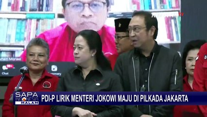PDIP Lirik Menteri Jokowi Maju di Pilkada Jakarta 2024