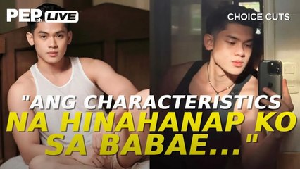 ALAMIN! Ang mga tipo ni Armani Hector sa babae | PEP Live Choice Cuts