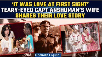 Captain Anshuman Singh's Wife Recalls Last Call: 'Spoke About Kids, Our Future' | Watch Video
