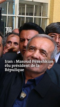 Masoud Pezeshkian, candidat réformateur, remporte l’élection présidentielle en Iran