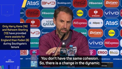 Foden has done a fantastic job for England - Southgate