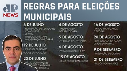 Entenda restrições do calendário eleitoral, que começam neste sábado (06); Vilela comenta