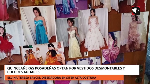 Quinceañeras posadeñas optan por vestidos desmontables y colores audaces