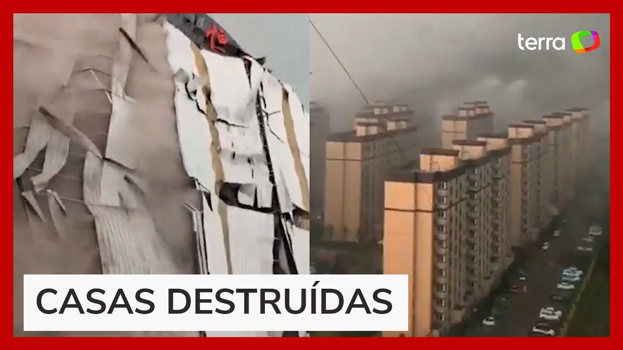 Tornado deixa 5 mortos e dezenas de feridos em cidade na China