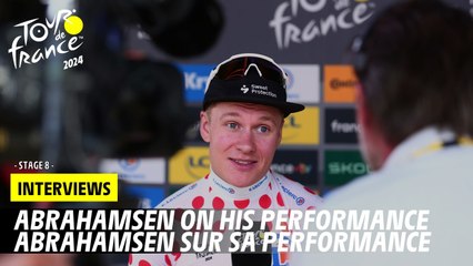 Post-race interview - Stage 8 - Tour de France 2024