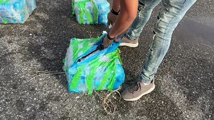 Incautan 316 paquetes de presunta cocaína en Peravia