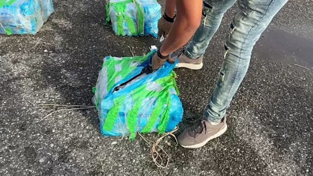 Incautan 316 paquetes de presunta cocaína en Peravia
