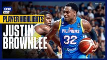 FIBA OQT Player Highlights: Justin Brownlee leads Gilas' gallant stand against Brazil in semifinals