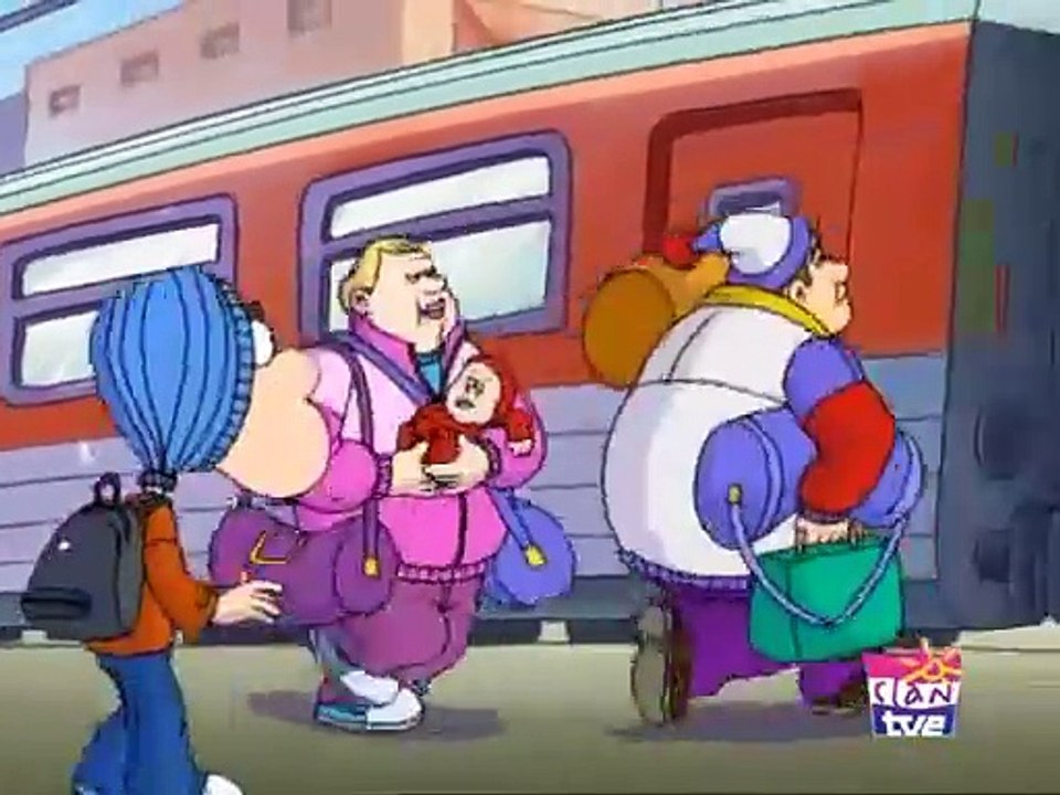 Titeuf 1x04c locura en el tren Castellano