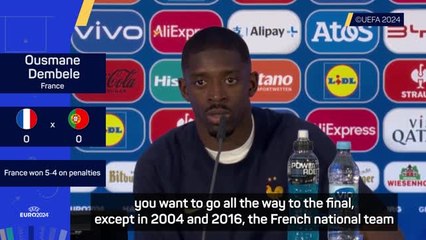 France expect to reach the Euros final - Dembele