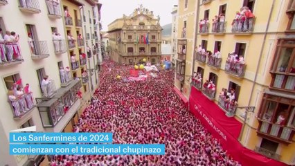 Los Sanfermines de 2024 comienzan con el tradicional chupinazo