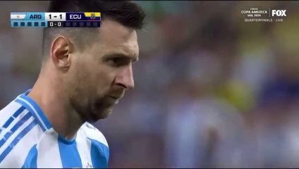 Argentina vs Ecuador penalty shootout highlights