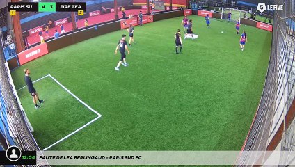 Faute de Lea BERLINGAUD - PARIS SUD FC