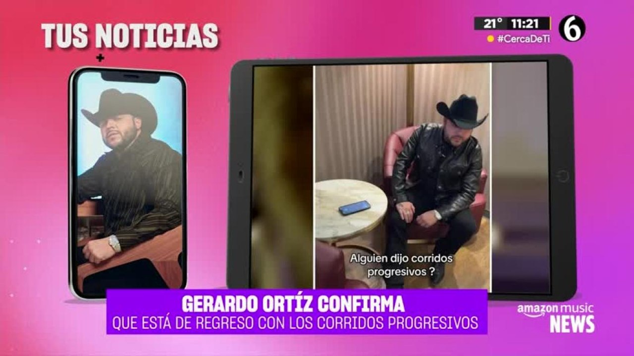 Gerardo Ortiz confirma está de regreso con los corridos progresivos