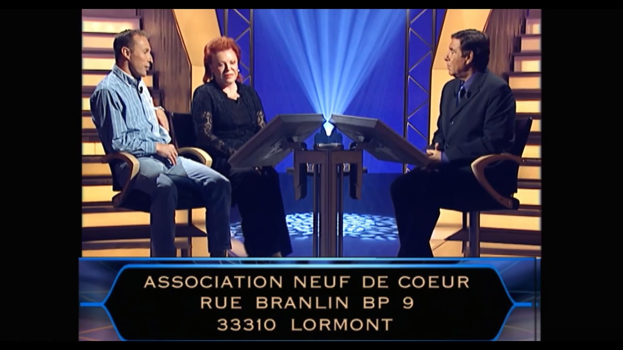 Qui Veut Gagner Des Millions   Regine & Jean Pierre Papin