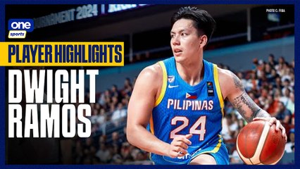 FIBA OQT Player Highlights: Dwight Ramos comes through for Gilas in semis duel vs. Brazil
