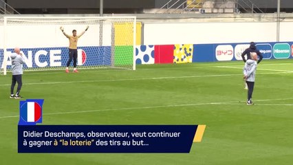 Bleus - À l'entraînement aussi, les tireurs français pas maladroits aux tirs au but