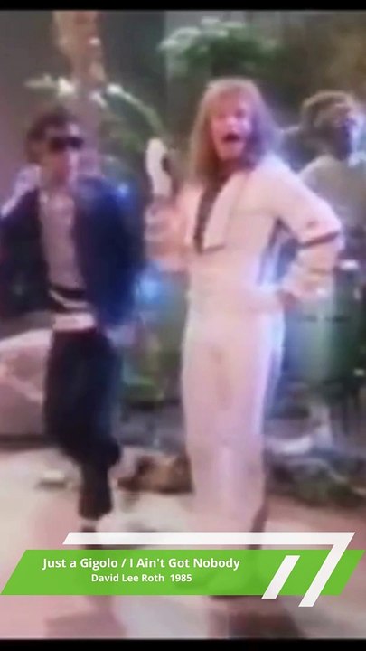 Just a Gigolo  I Ain't Got Nobody - David Lee Roth  1985 (shorts)